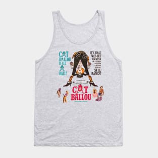 Cat Ballou Movie Poster Tank Top